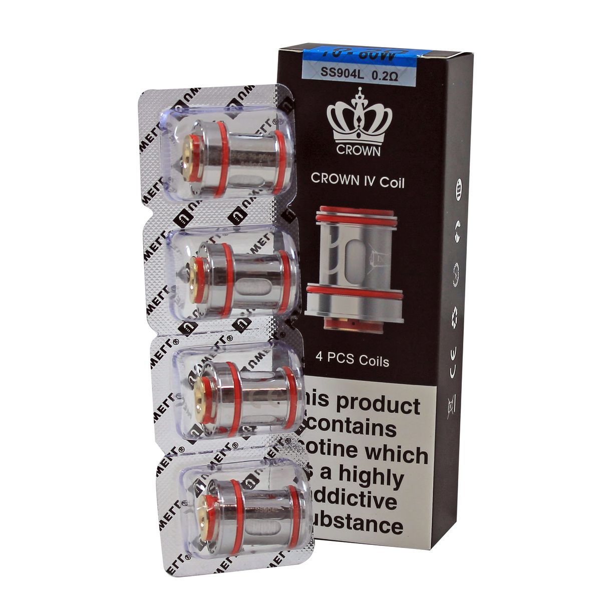 Uwell Crown IV Coils 0.2OHM/SS904L