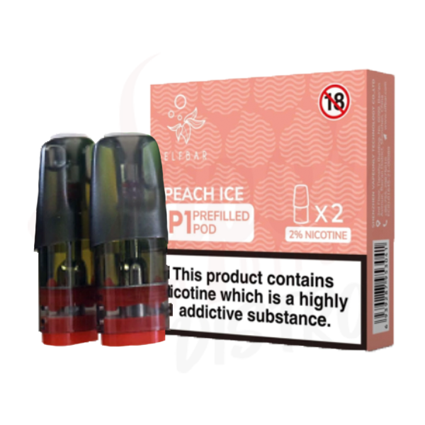 Elf Bar Mate500 P1 Prefilled Pods 2 Pack Peach Ice