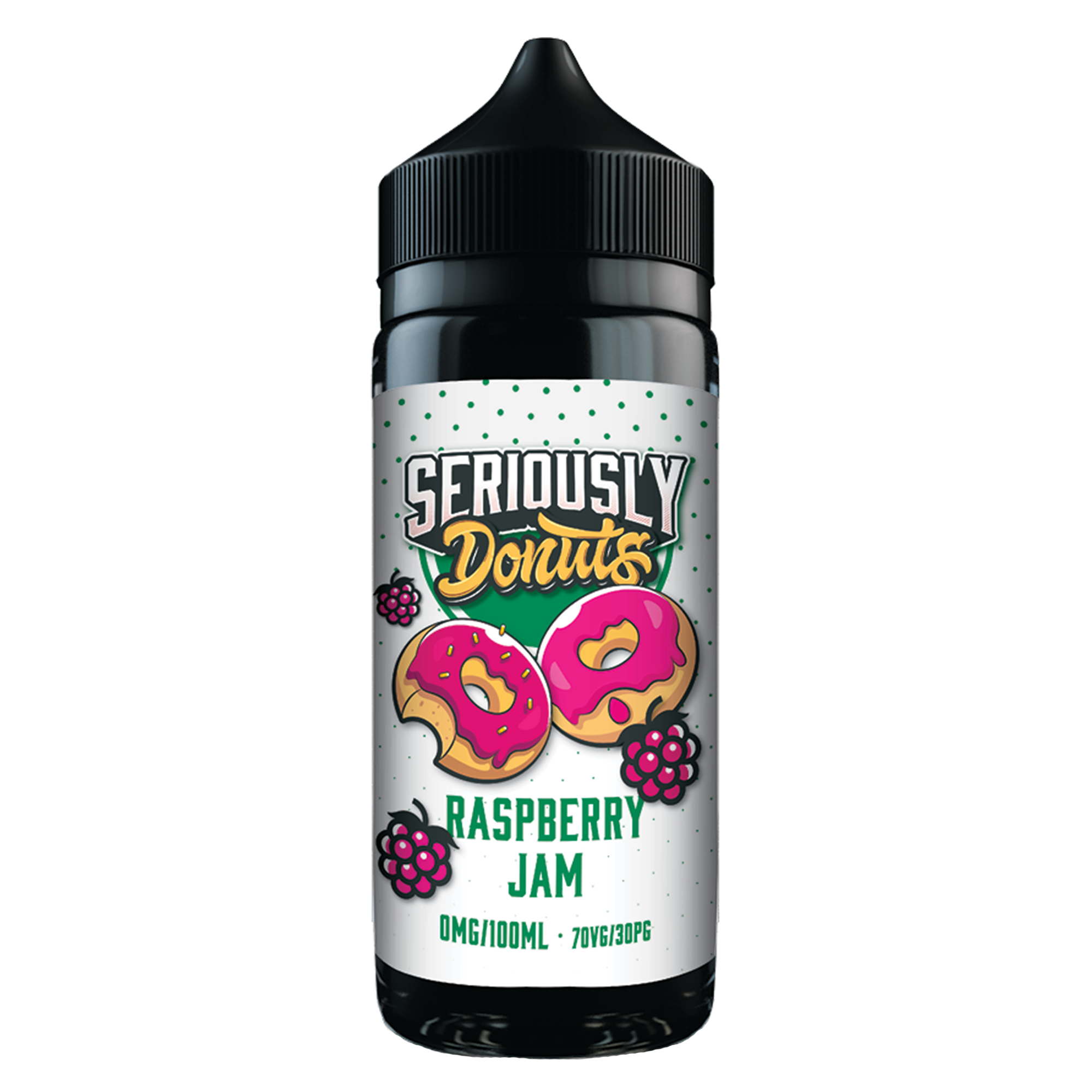 Seriously Donuts Raspberry Jam 0mg 100ml Shortfill