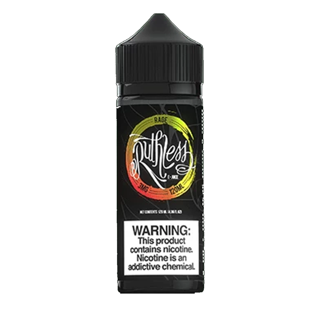 Ruthless E-Juice Rage 0mg 100ml Shortfill E-Liquid