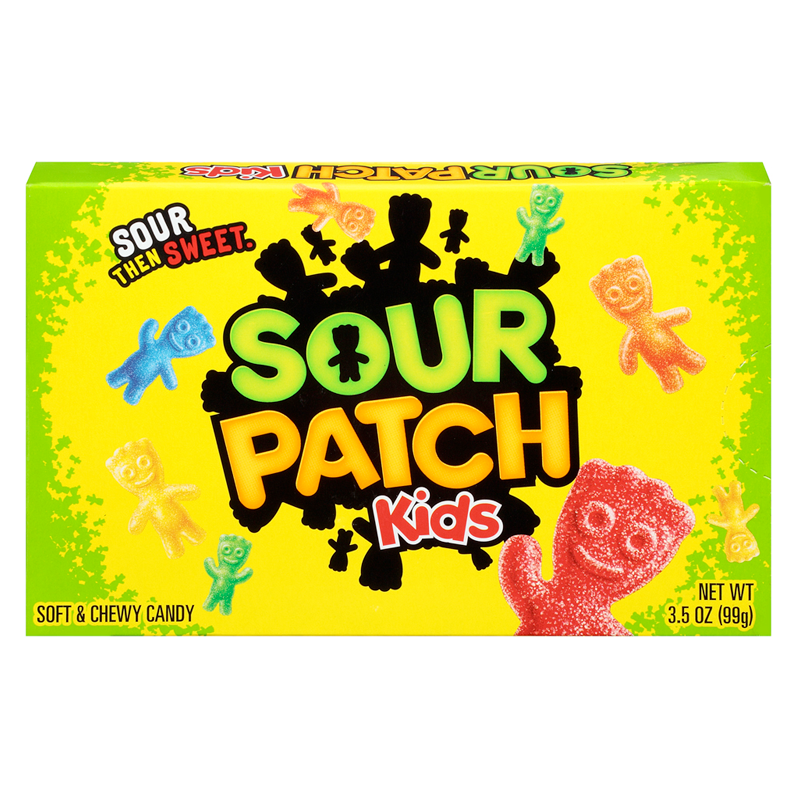 Sour Patch Kids Theatre Box 3.5oz - 12ct