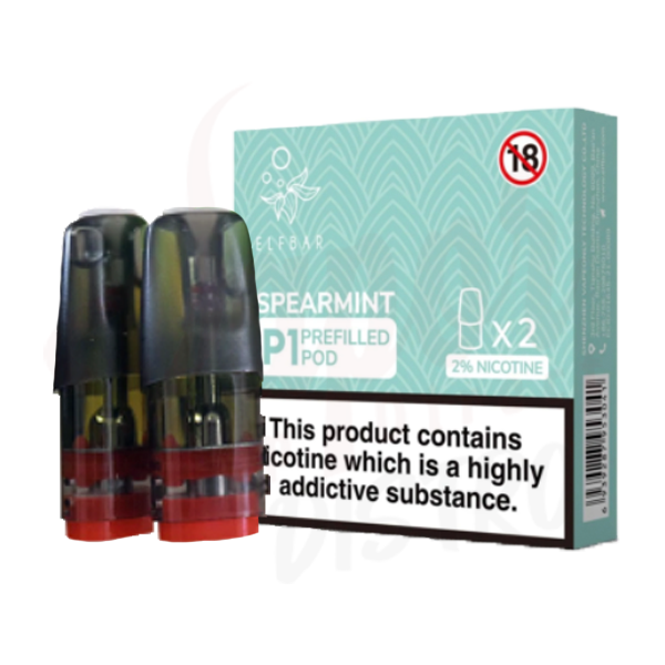 Elf Bar Mate500 P1 Prefilled Pods 2 Pack Spearmint