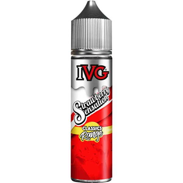 IVG Dessert Range - Strawberry Sensation 50ML Shortfill