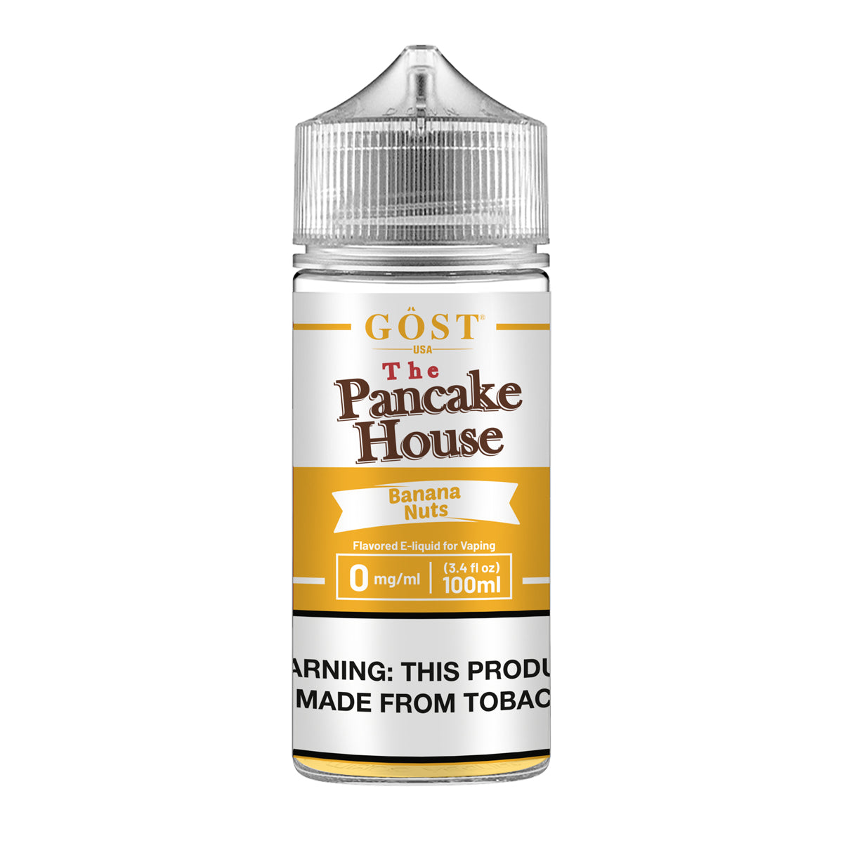 Gost USA The Pancake House Banana Nuts 100ml Shortfill 0mg