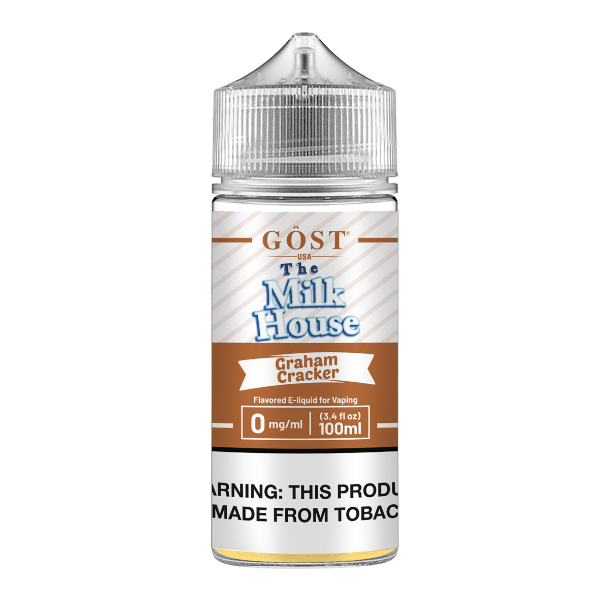 Gost USA The Milk House Graham Cracker 100ml Shortfill 0mg