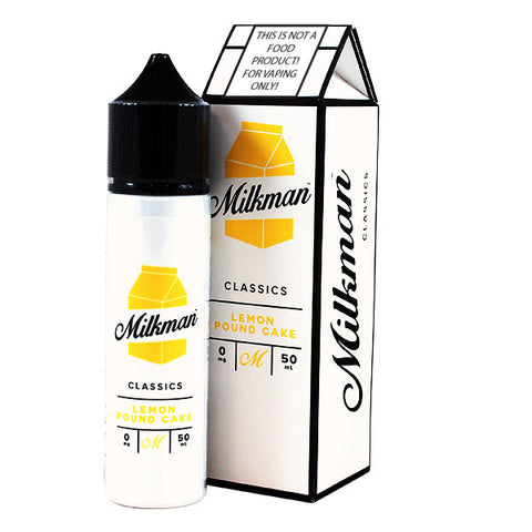 Milkman Lemon Pound Cake 50ml Shortfill