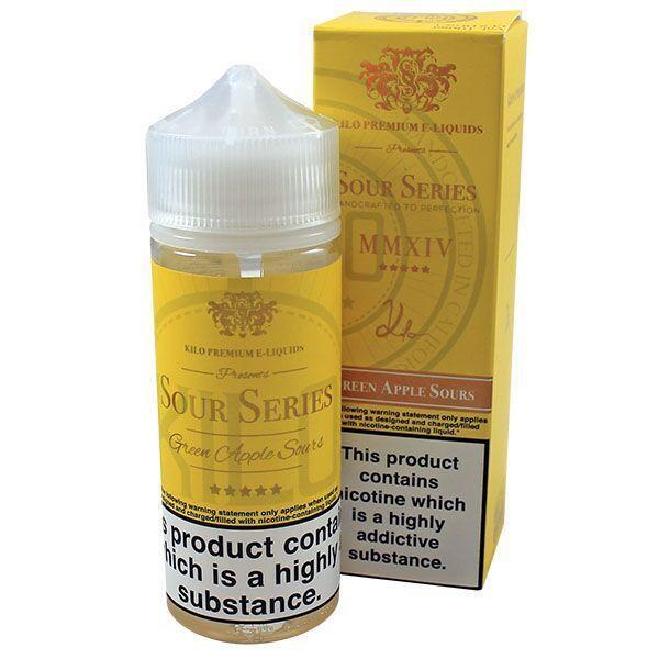 Kilo Sour Series Green Apple Sours 0mg Shortfill - 100ml