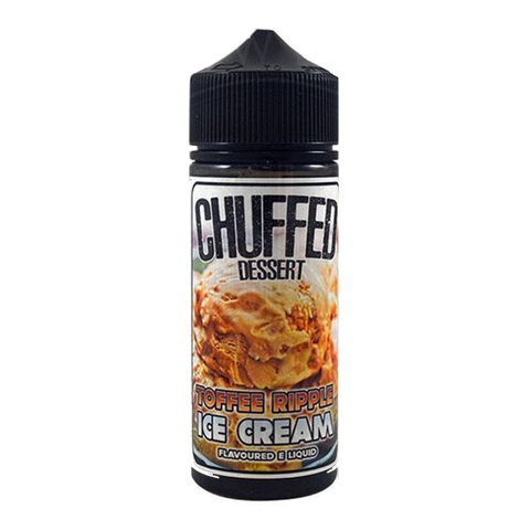 Chuffed Dessert Toffee Ripple Ice Cream 100ml Shortfill