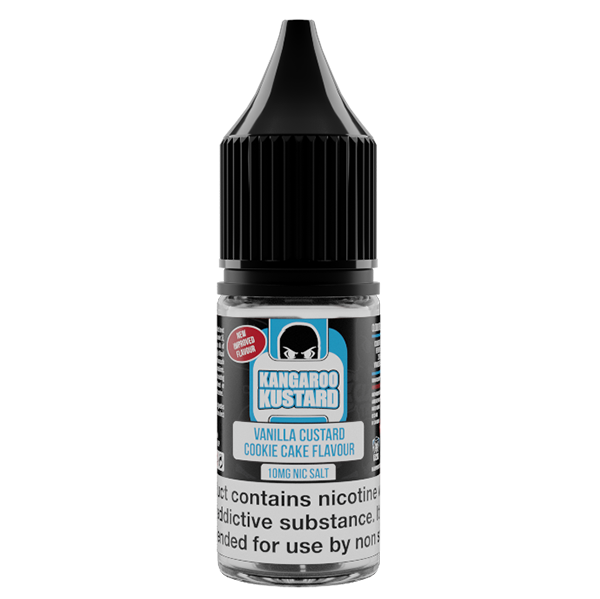 Cloud Thieves Kangaroo Kustard Vanilla Custard Cookie Cake 10ml Nic Salt 10mg