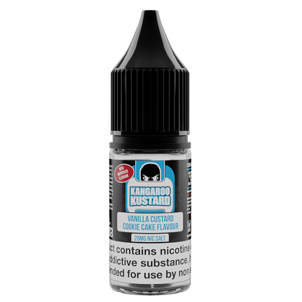 Cloud Thieves Kangaroo Kustard Vanilla Custard Cookie Cake 10ml Nic Salt 20mg