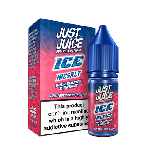 Just Juice Ice Wild Berries & Aniseed 10ml Nic Salt