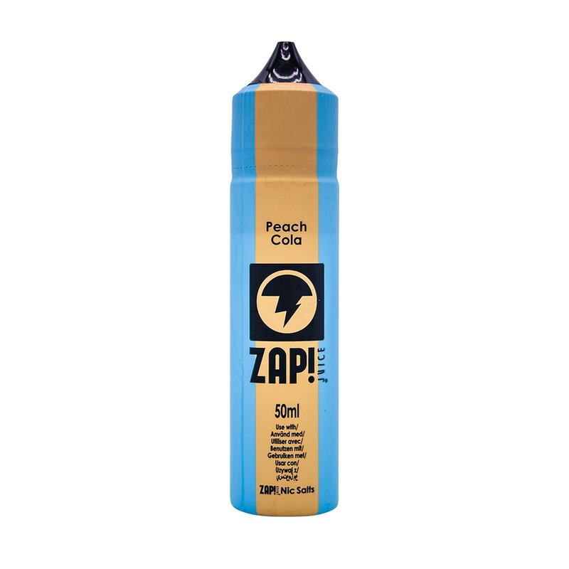 Peach Cola By Zap! Juice 0mg Shortfill - 50ml