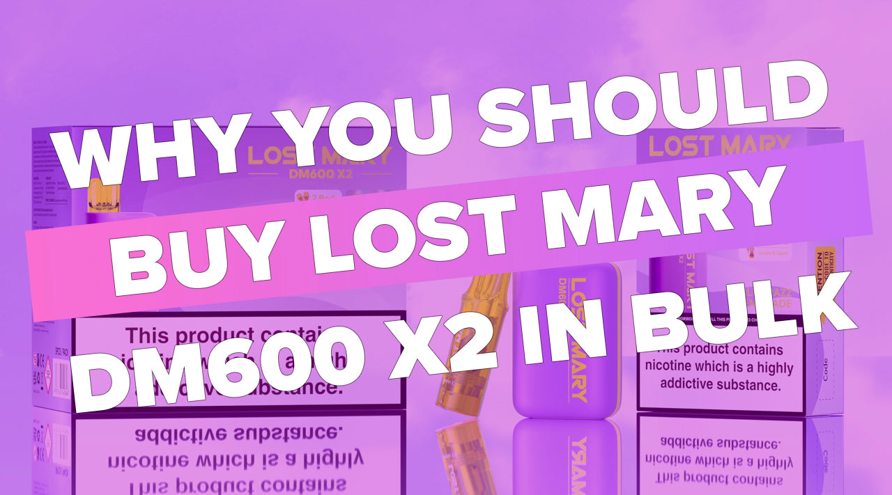 Why You Should Buy Lost Mary DM600 X2 Disposable Vapes in Bulk
