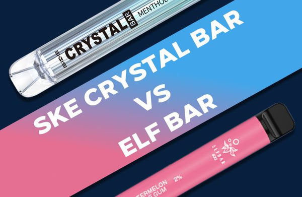 elf bar vape uk SKE Crystal Bar vs Elf Bar 600