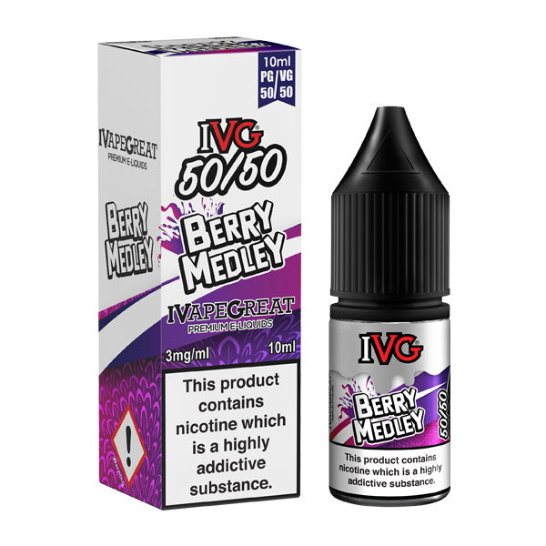 IVG 50/50 Berry Medley 10ml E-Liquid
