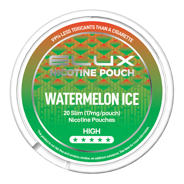 Elux Watermelon Ice Nicotine Pouches - 17mg