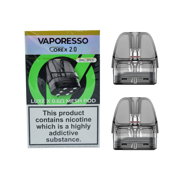Vaporesso Luxe X Corex 2.0 Replacement Pods 2pk