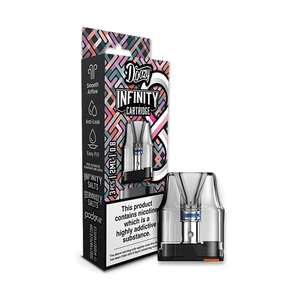 Doozy Infinity Replacement Pod Cartridges - 0.8ohm