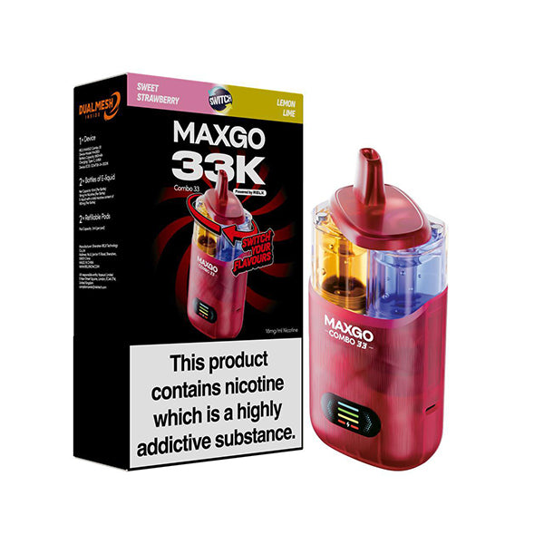 RELX Maxgo Combo 33K Prefilled Vape Kit