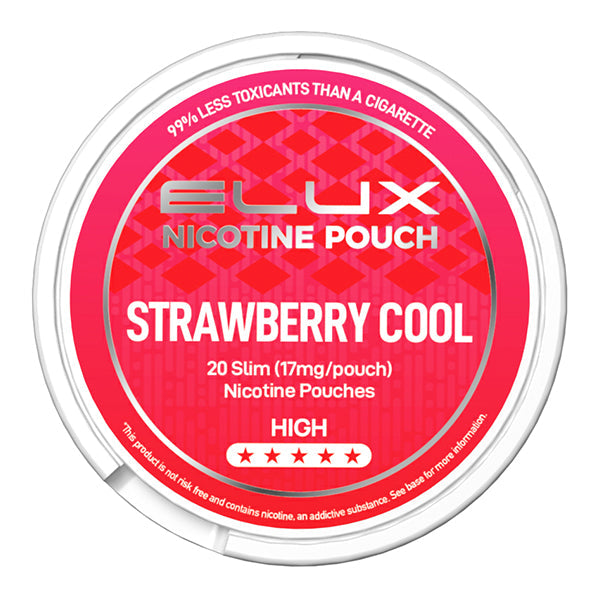 Elux Strawberry Cool Nicotine Pouches