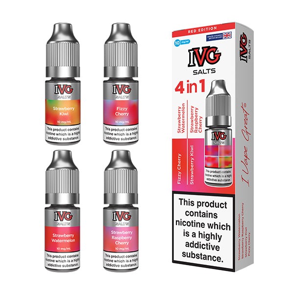 IVG Salts 4 in 1 Salts 10ml - Red Edition