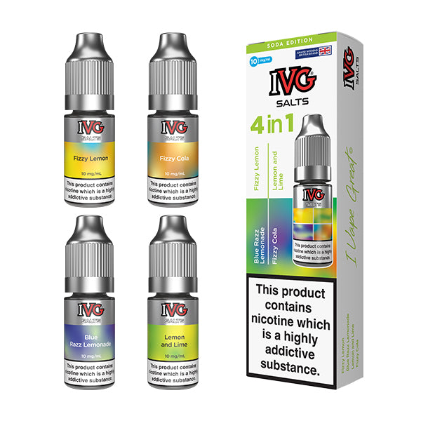 IVG Salts 4 in 1 Salts 10ml - Soda Edition