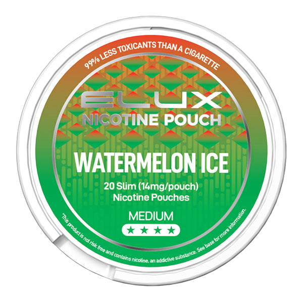 Elux Watermelon Ice Nicotine Pouches - 14mg