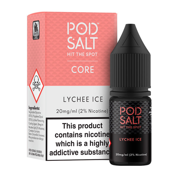 Pod Salt Lychee Ice 10ml Nic Salt