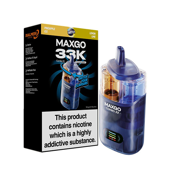 RELX Maxgo Combo 33K Prefilled Vape Kit