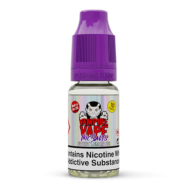 Vampire Vape Sweet Lemon Pie Nic Salt 10ml E-Liquid