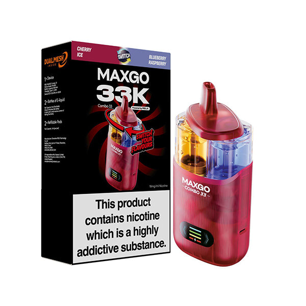 RELX Maxgo Combo 33K Prefilled Vape Kit