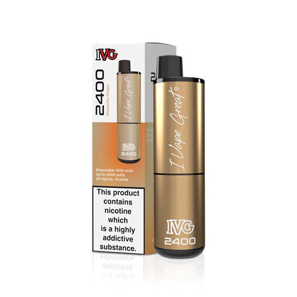 IVG 2400 Disposable Vape Device - Heavenly Drops