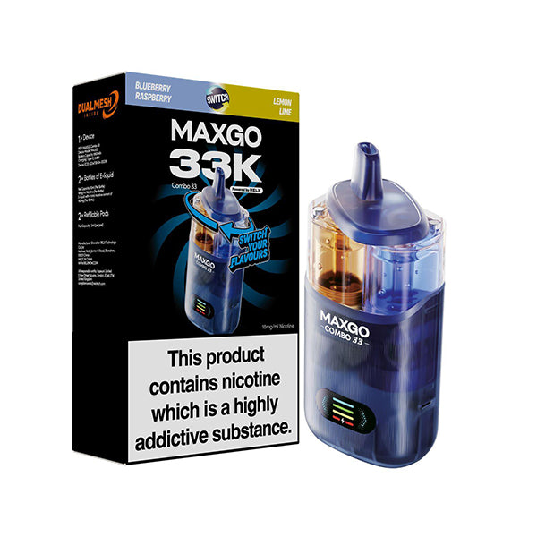 RELX Maxgo Combo 33K Prefilled Vape Kit