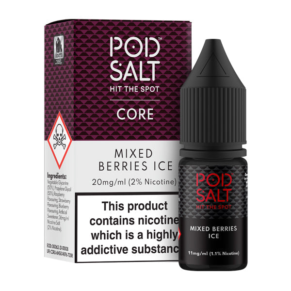 Pod Salt Mixed Berries Ice 10ml Nic Salt