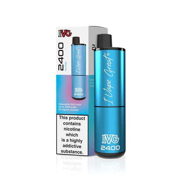 IVG 2400 Disposable Vape Device - Ice Pops