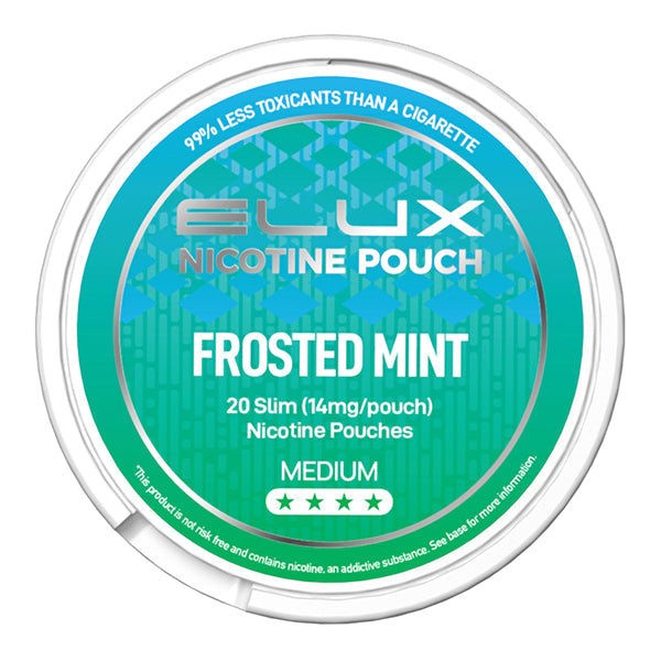 Elux Frosted Mint Nicotine Pouches