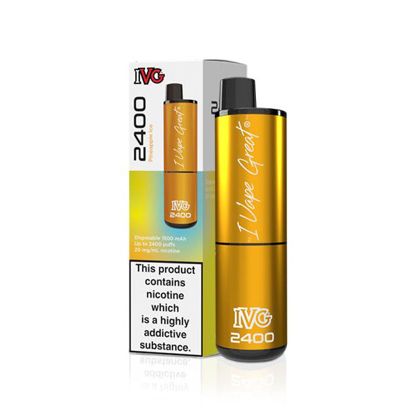 IVG 2400 Disposable Vape Device - Pineapple