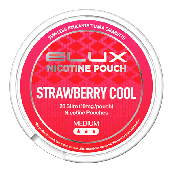 Elux Strawberry Cool Nicotine Pouches