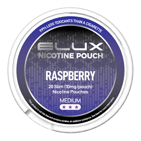 Elux Raspberry Nicotine Pouches