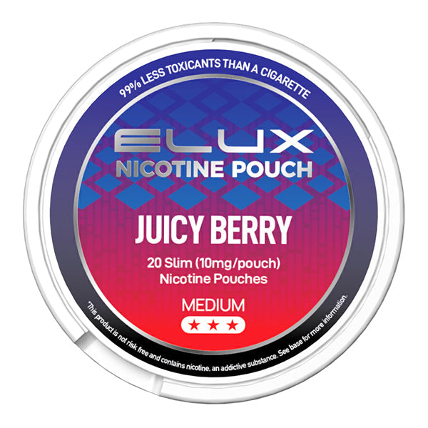 Elux Juicy Berry Nicotine Pouches