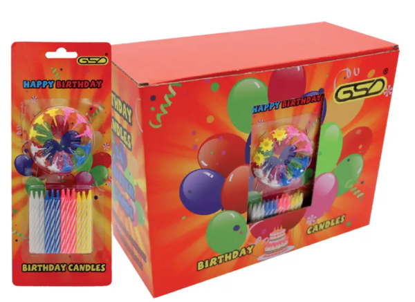 GSD Birthday Candles 24pk