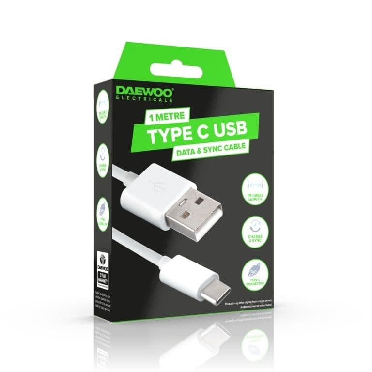 1 Metre Type C USB Cable