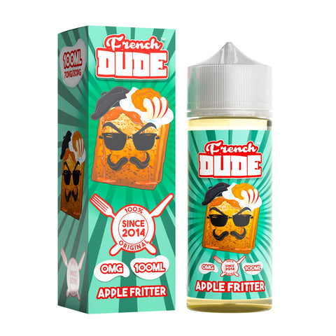 French Dude Apple Fritter 100ml Shortfill