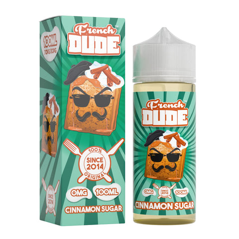 French Dude Cinnamon Sugar 100ml Shortfill