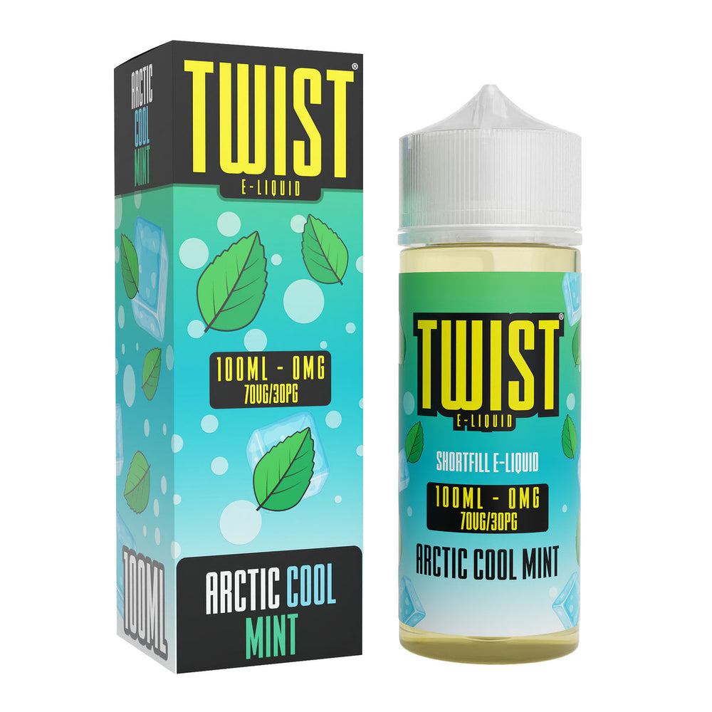Twist E-Liquid Arctic Cool Mint 100ml Shortfill