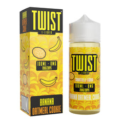 Twist E-Liquid Banana Oatmeal Cookie 100ml Shortfill