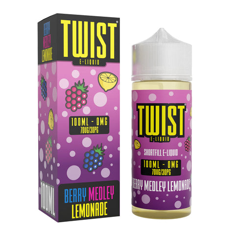 Twist E-Liquid Berry Medley Lemonade 100ml Shortfill