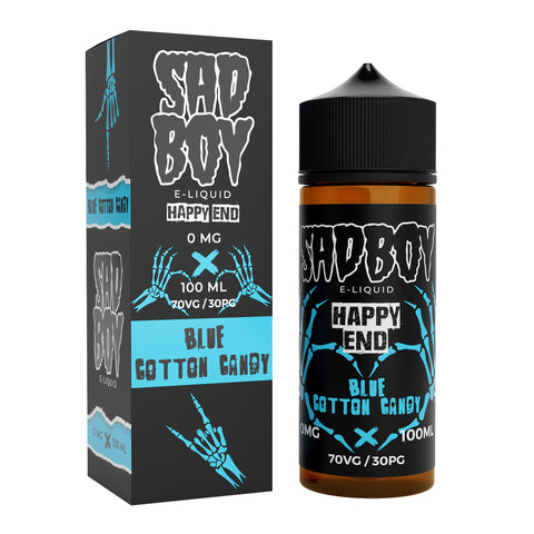 Sadboy Happy End Blue Cotton Candy 100ml Shortfill