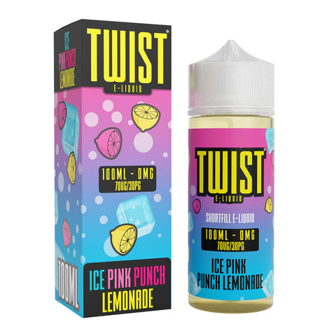 Twist E-Liquid Ice Pink Punch Lemonade 100ml Shortfill