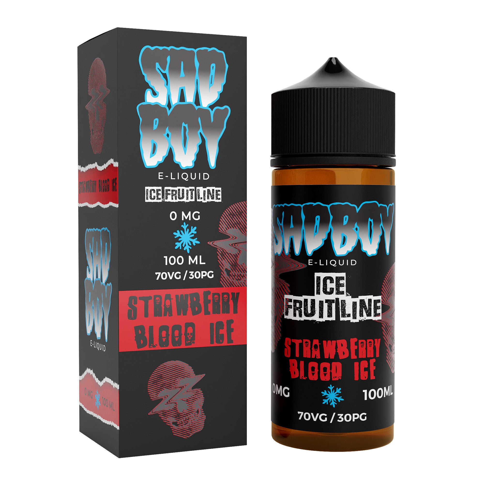 Sadboy Blood Line: Strawberry Ice 0mg 100ml Shortfill E-Liquid